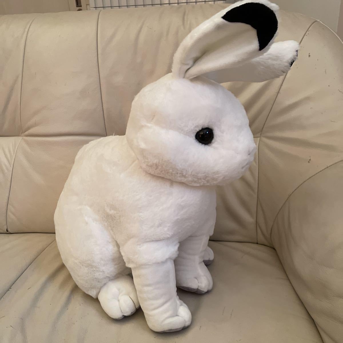 Amazon.co.jp: ふんわり ホッキョクウサギ ウルトラBIG ぬいぐるみ